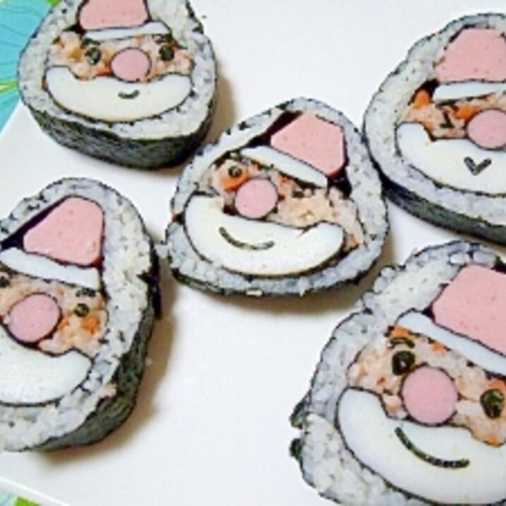 サンタの巻き寿司 レシピ 作り方 By Nontan 楽天レシピ サンタの巻き寿司 レシピ 作り方 By Nontan 楽天レシピ